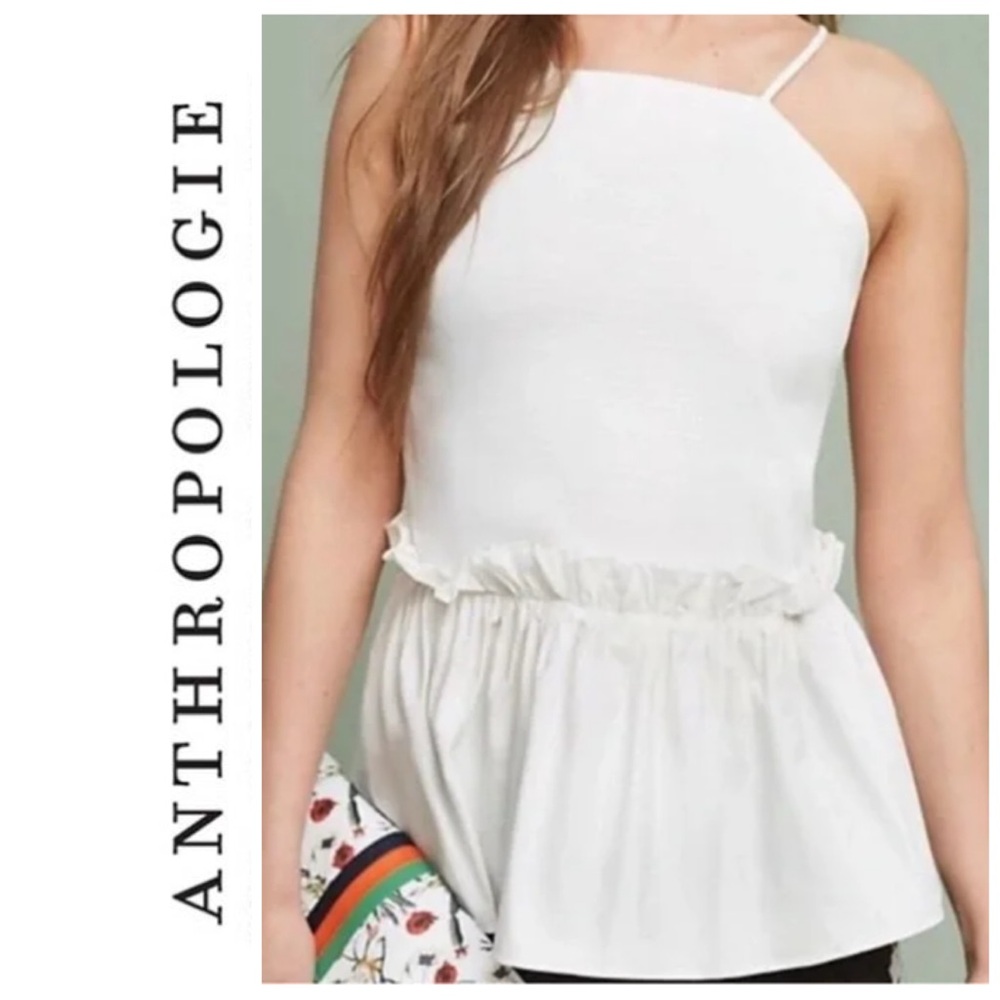 EUC Anthropologie’s Maeve Peplum Blouse